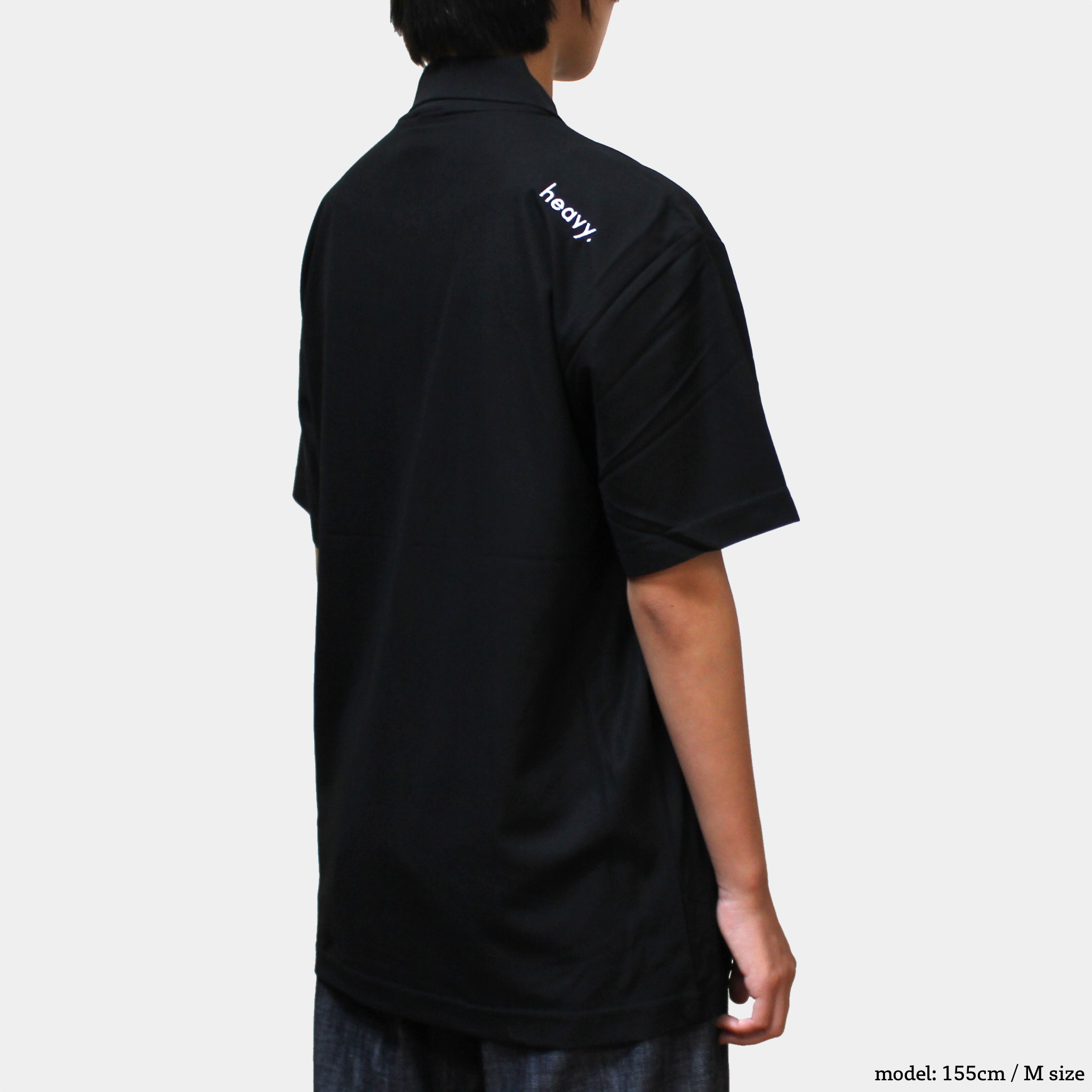 icon polo shirts BLACK