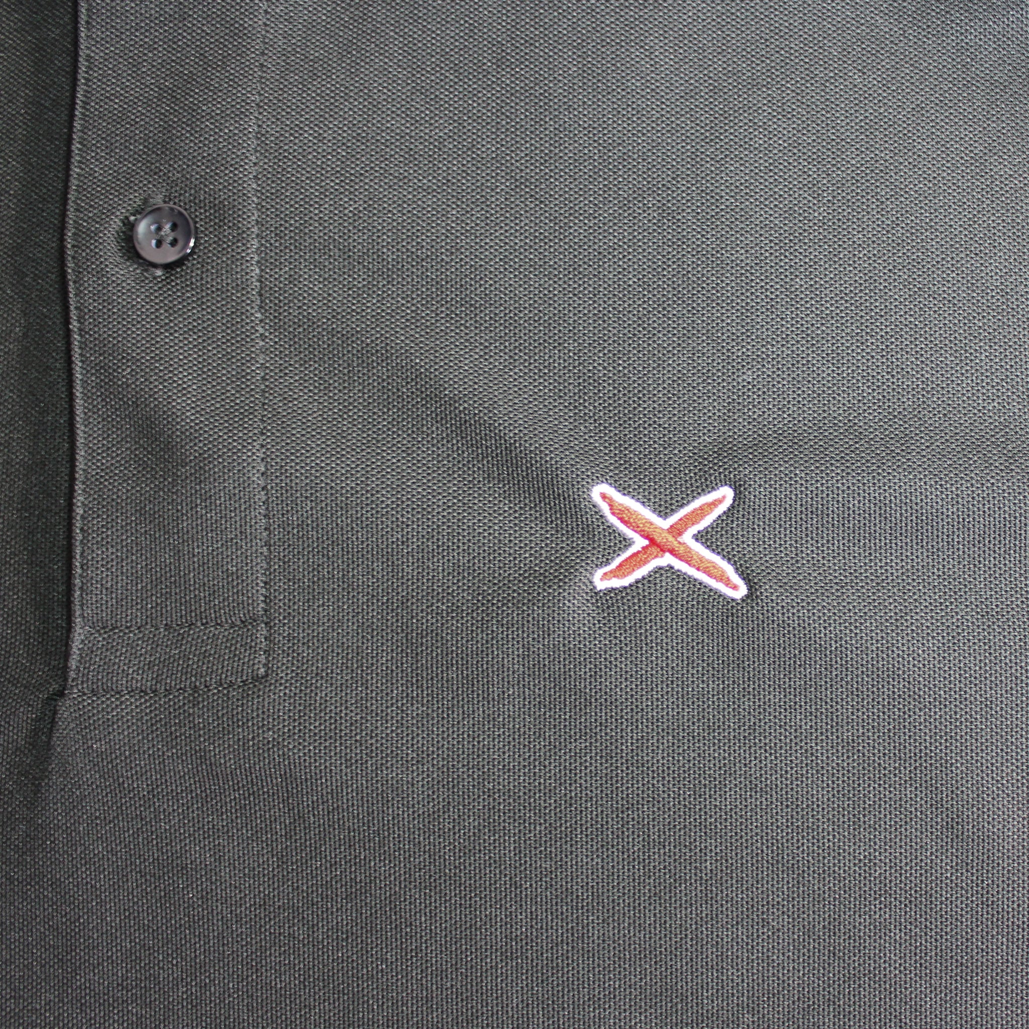 icon polo shirts BLACK
