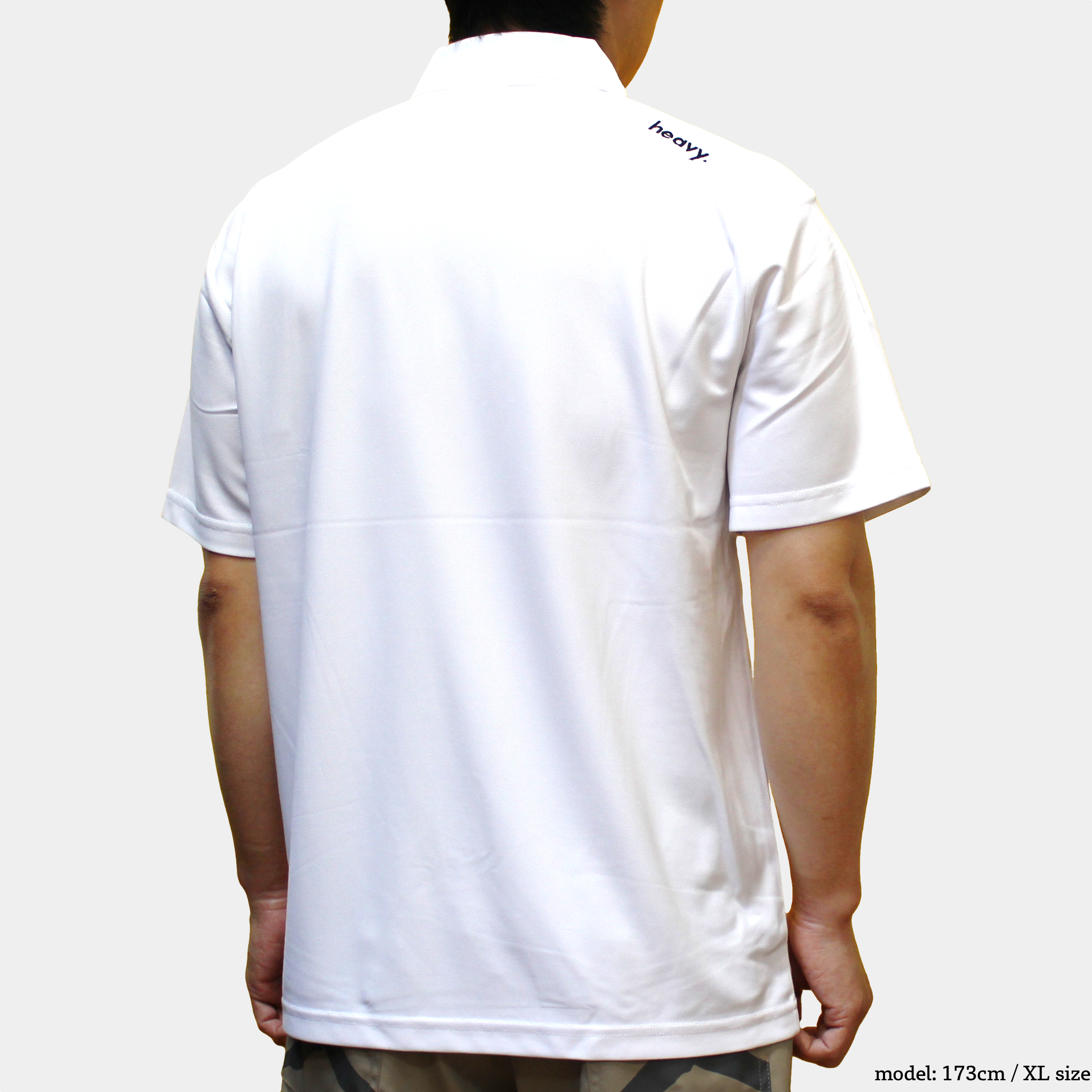 icon polo shirts white
