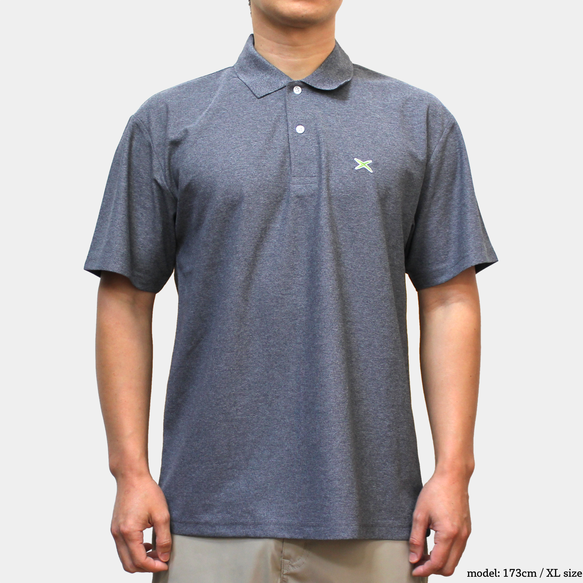 icon polo shirts GRAY