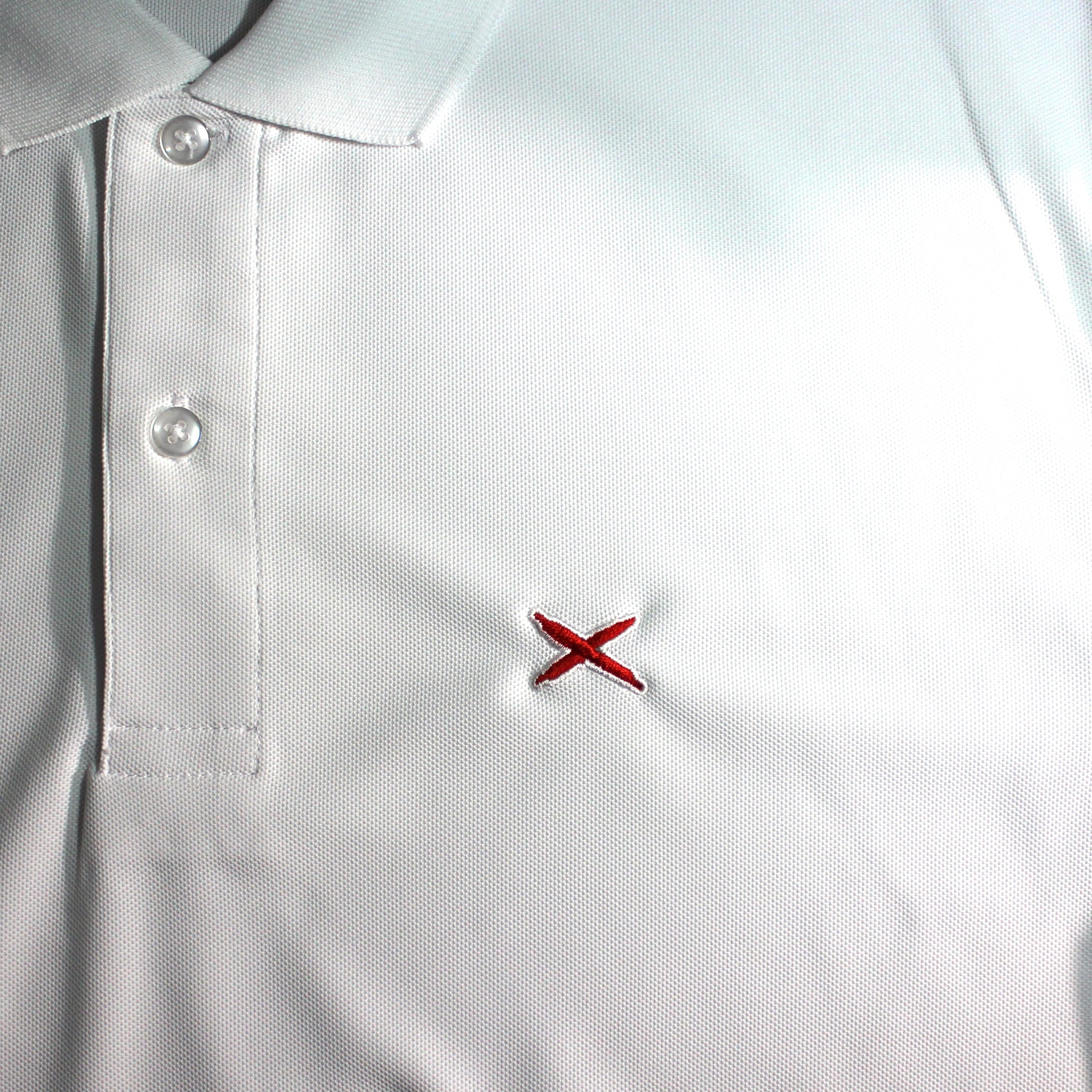 icon polo shirts white