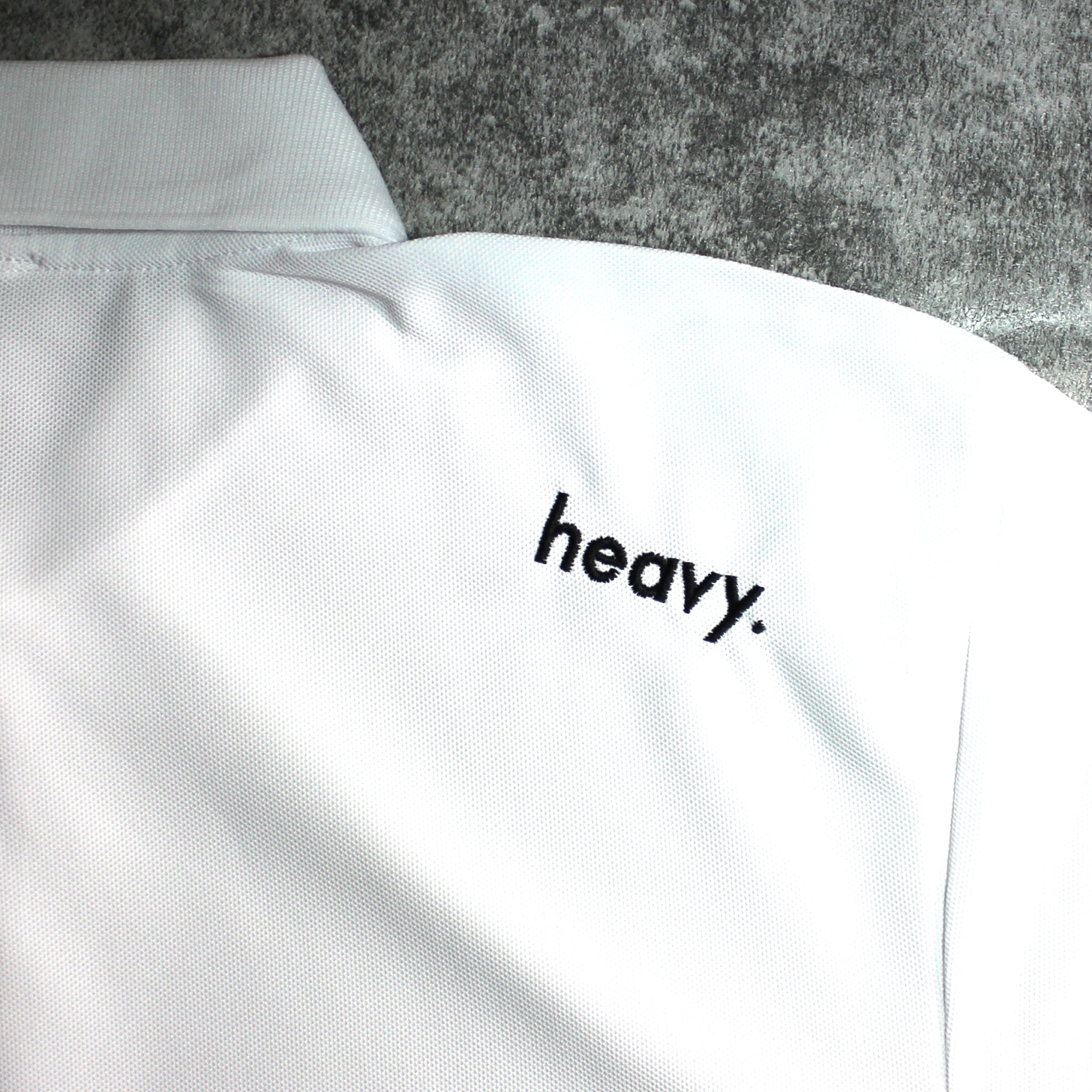 icon polo shirts white