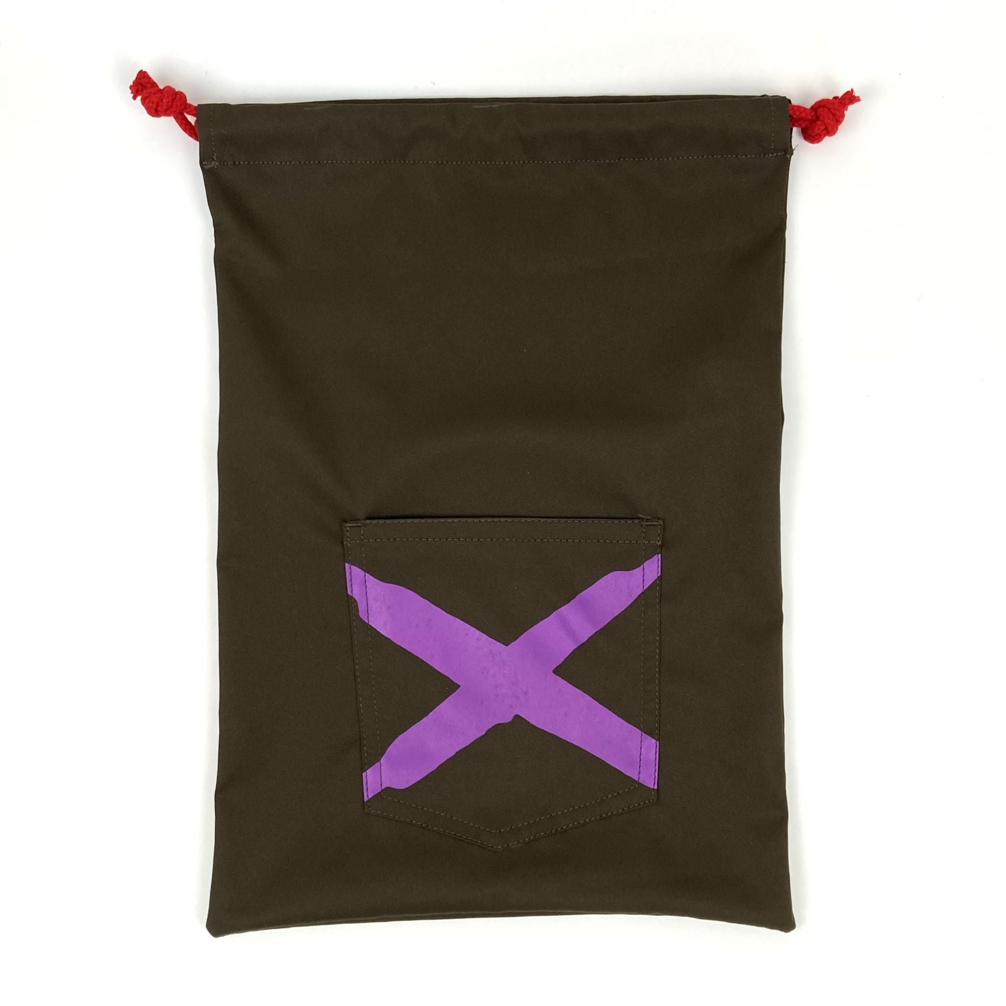 ドローストリング バッグ ポケット