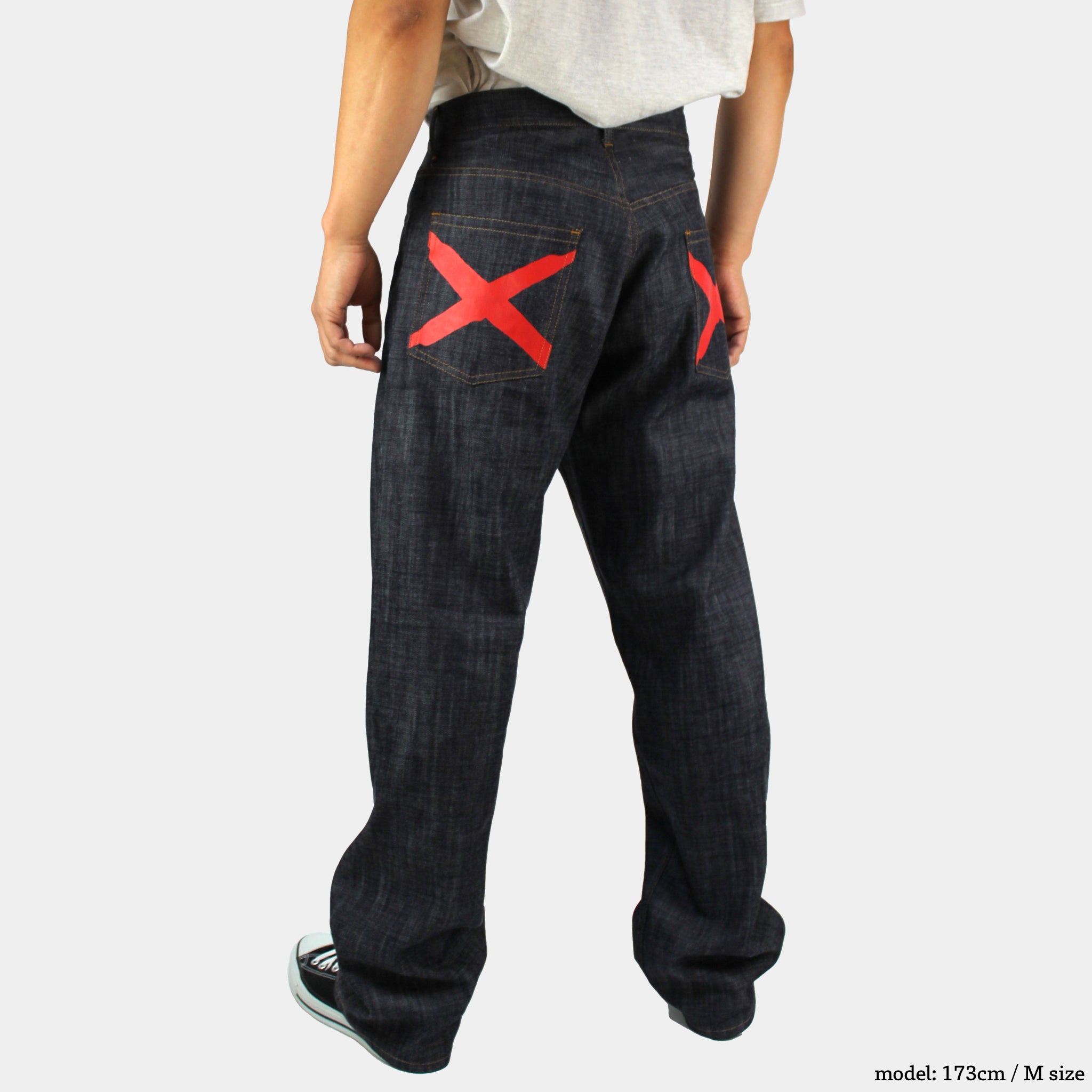 男孩浅色印花牛仔布