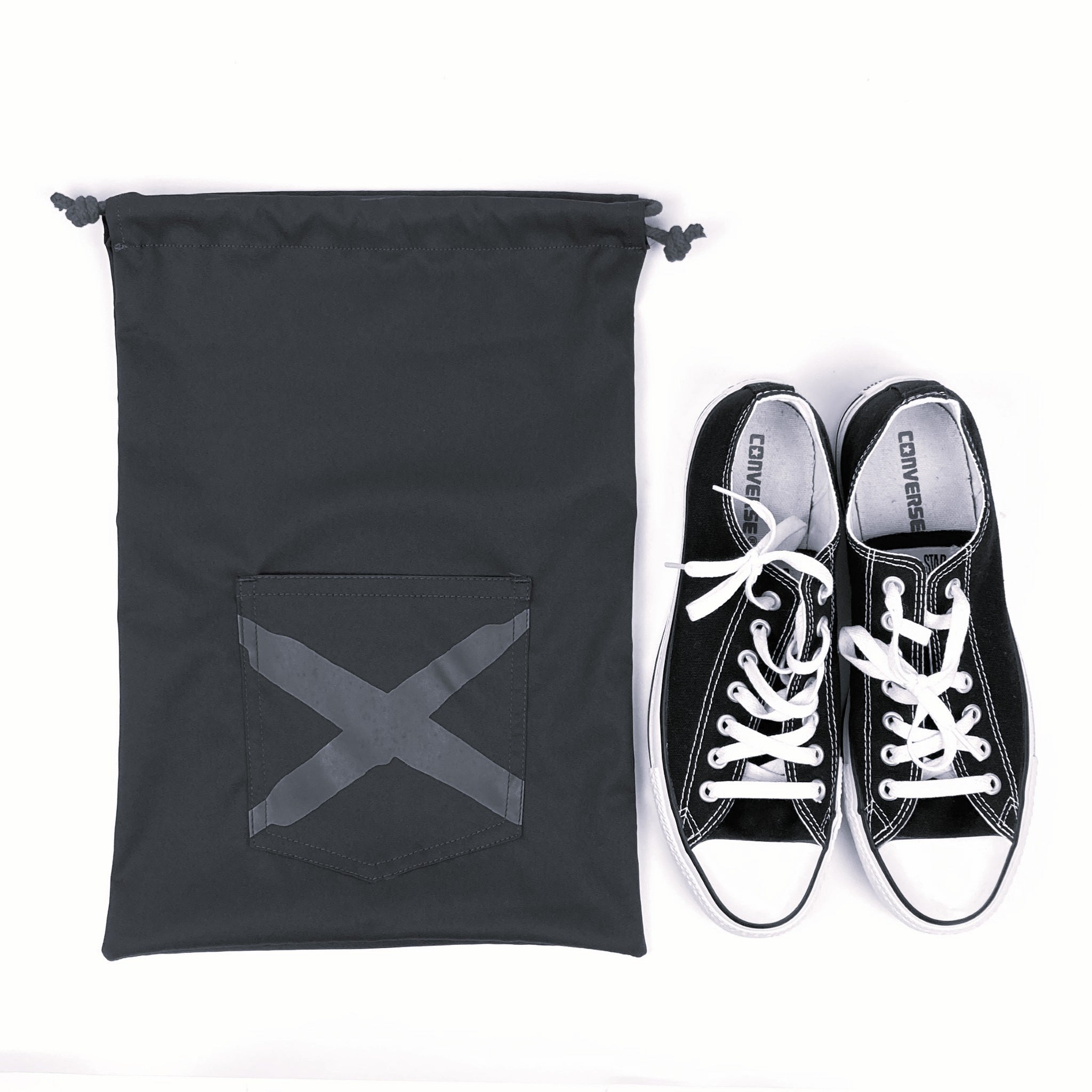 ドローストリング バッグ ポケット