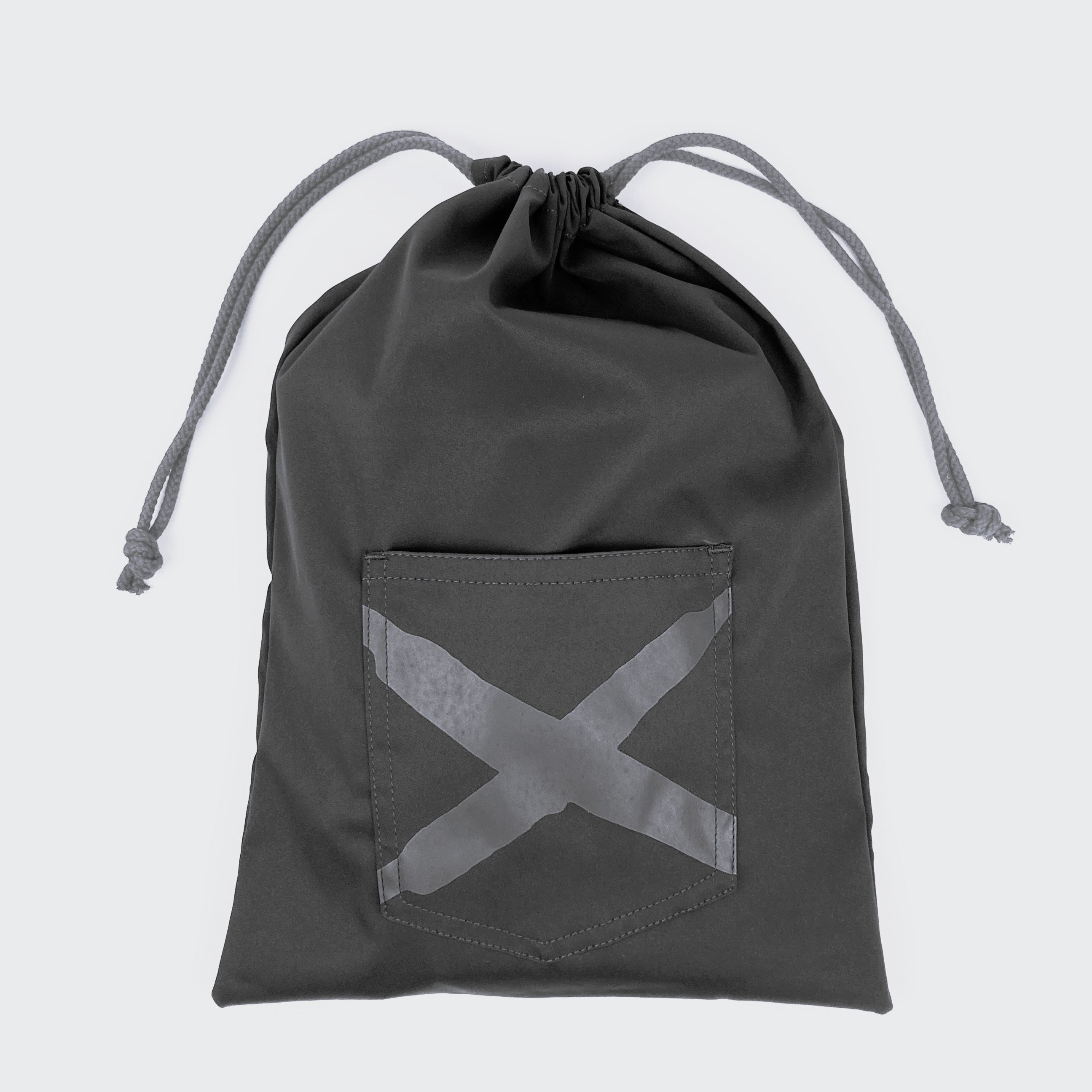 ドローストリング バッグ ポケット