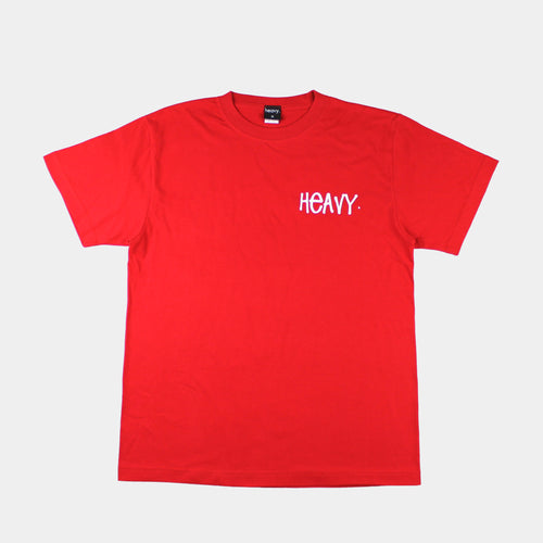 Street T-shirt Red x White