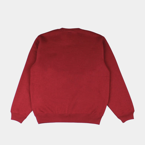 Logo Crew Neck Wine