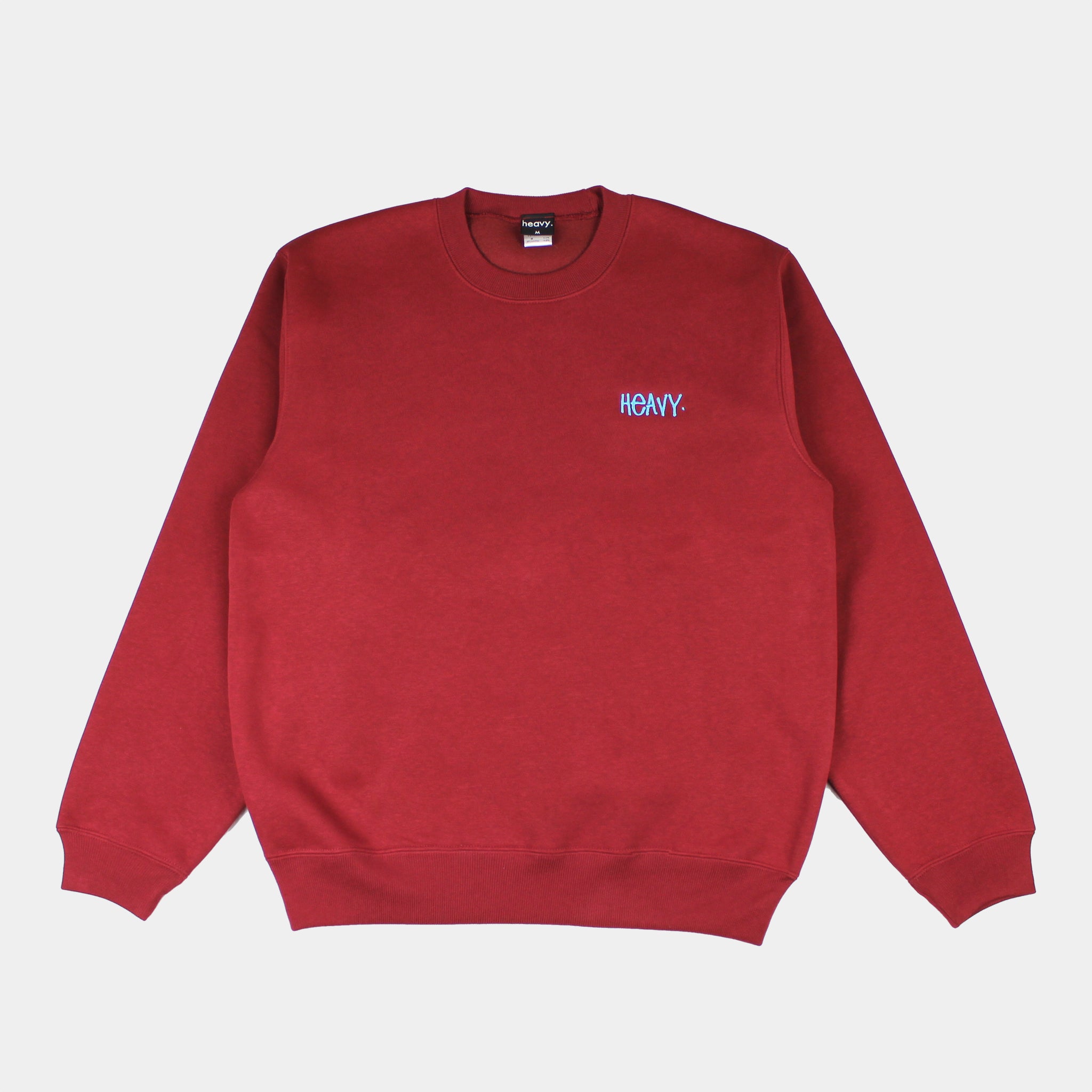 ロゴ クルーネック ワイン