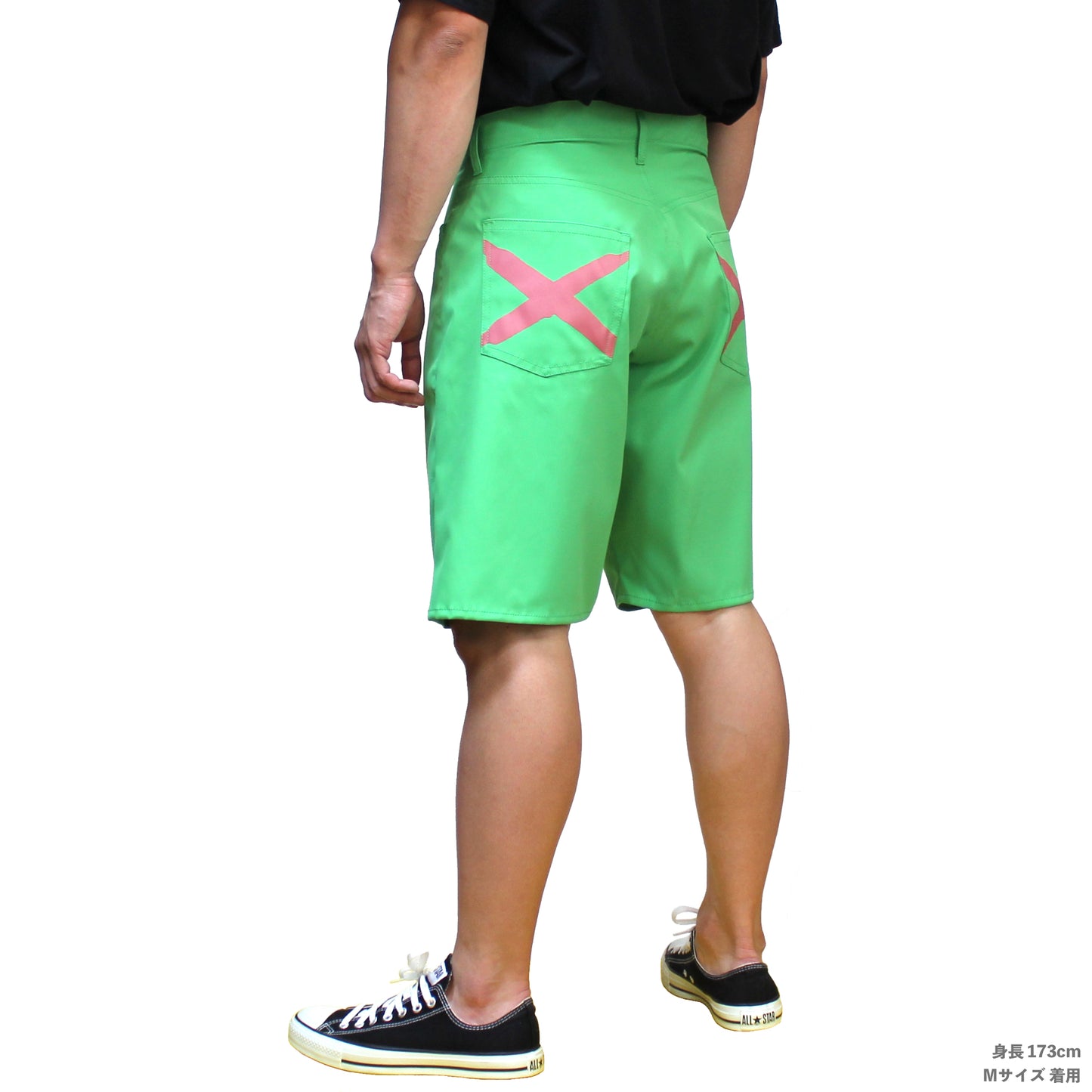 iggy shorts LIME × PINK / イギーショーツ ライム × ピンク