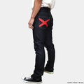 glow denim stylish climbing pants that are slim but easy to move in.