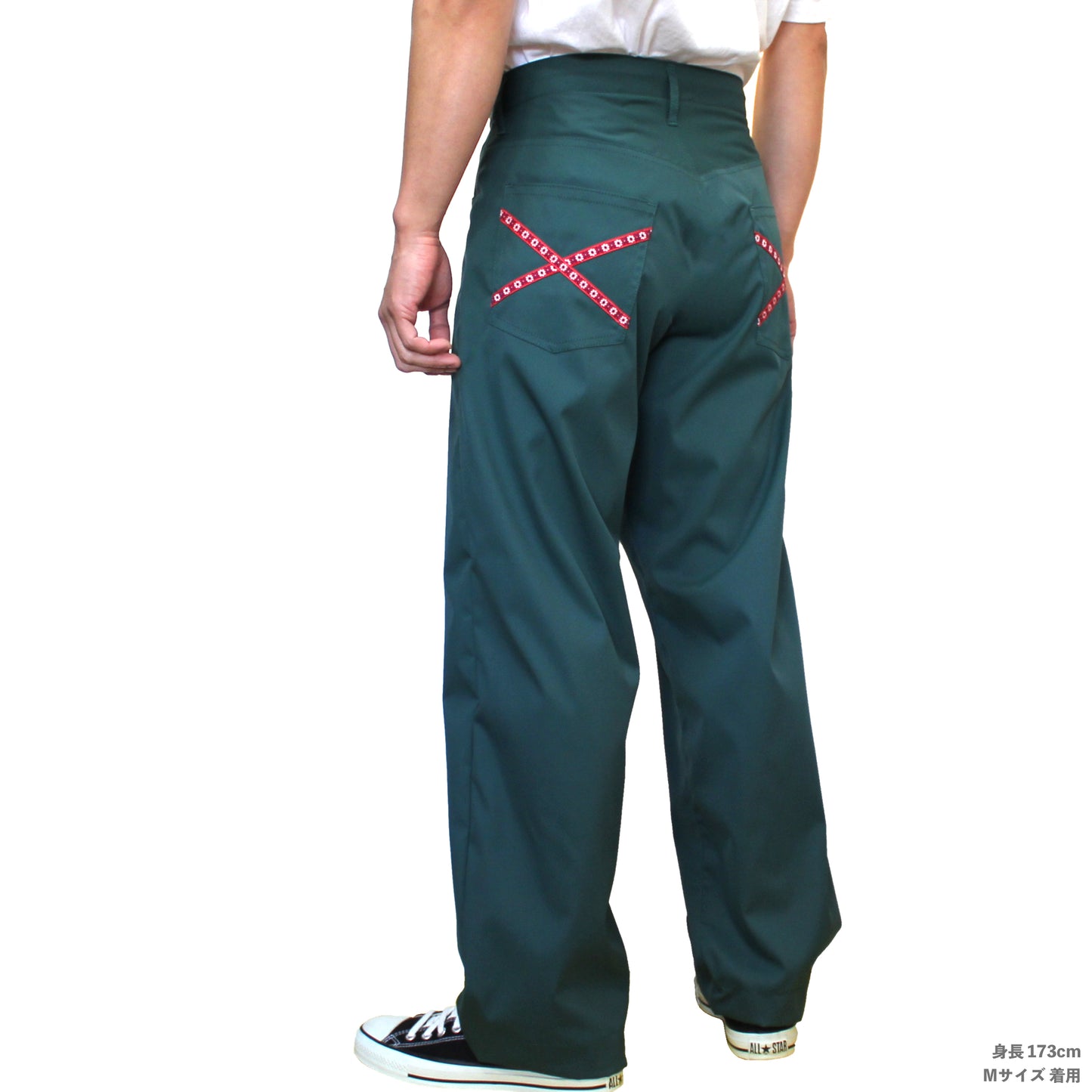 iggy pants ribbon green