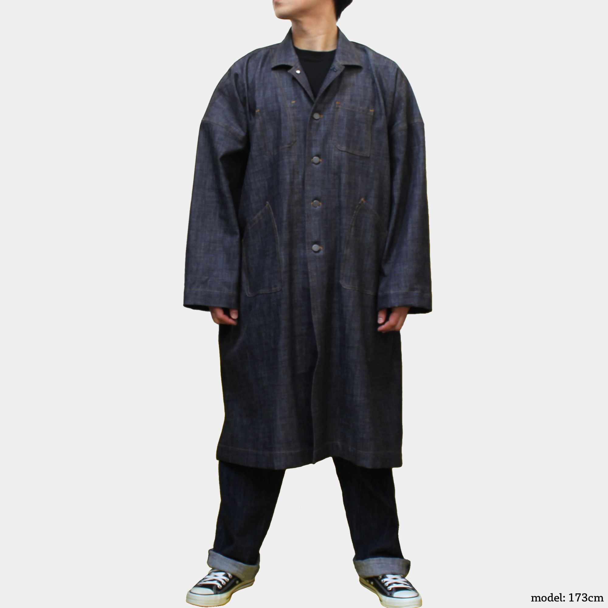 specter coat DENIM