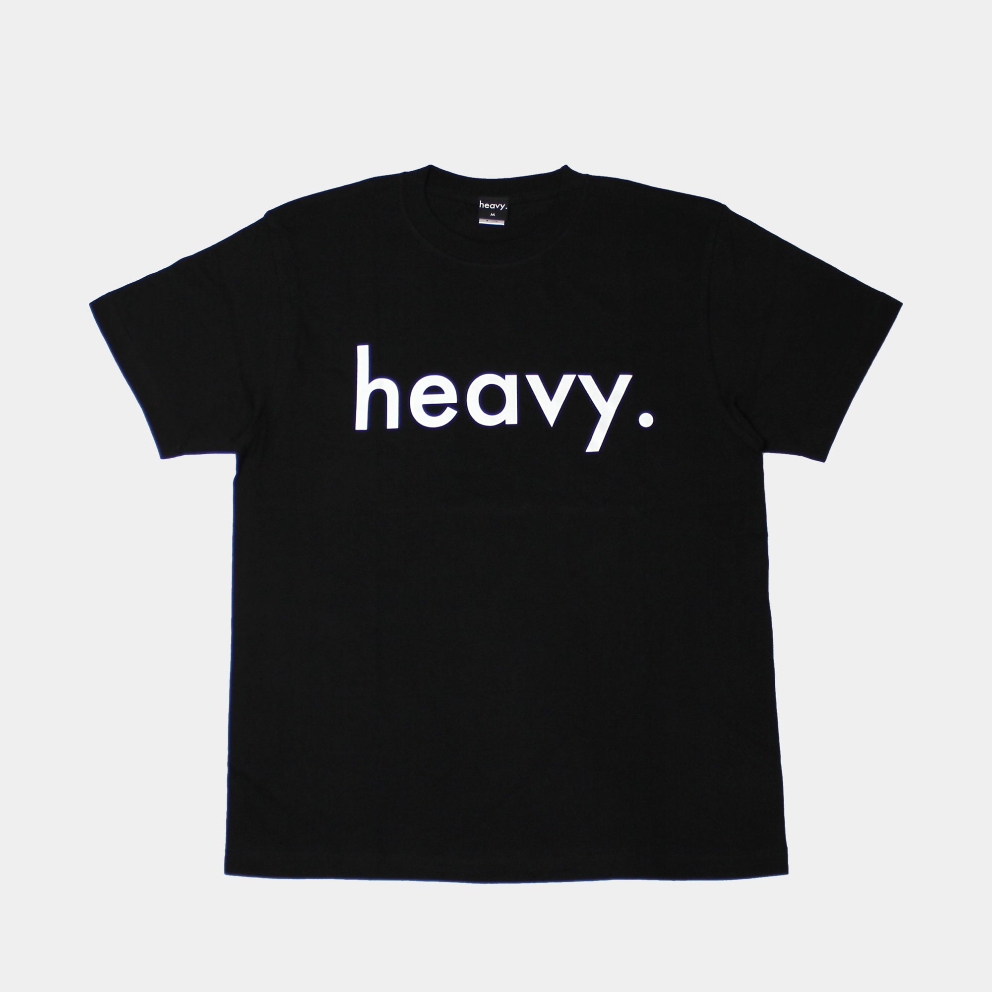 logo tee BLACK × WHITE
