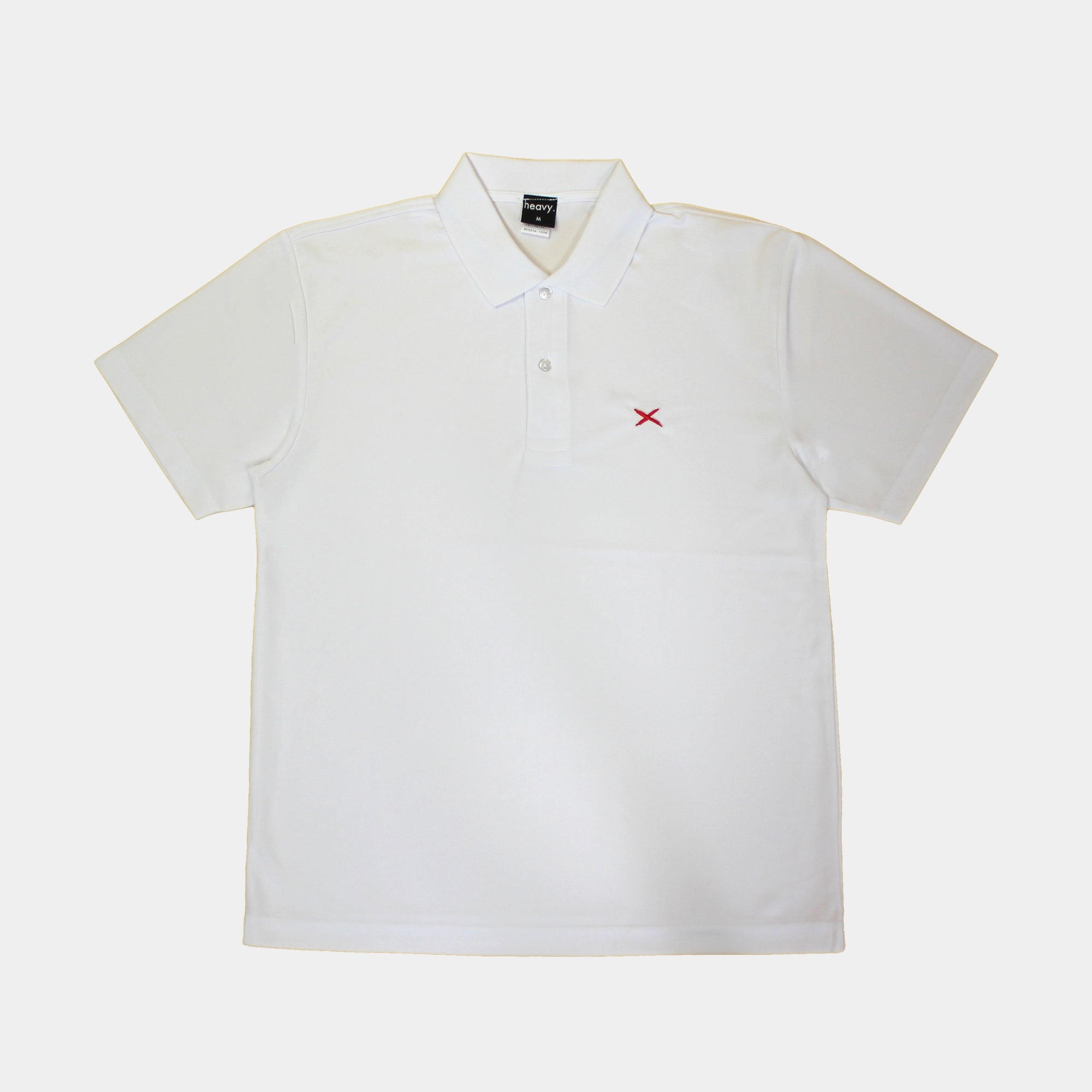 icon polo shirts white