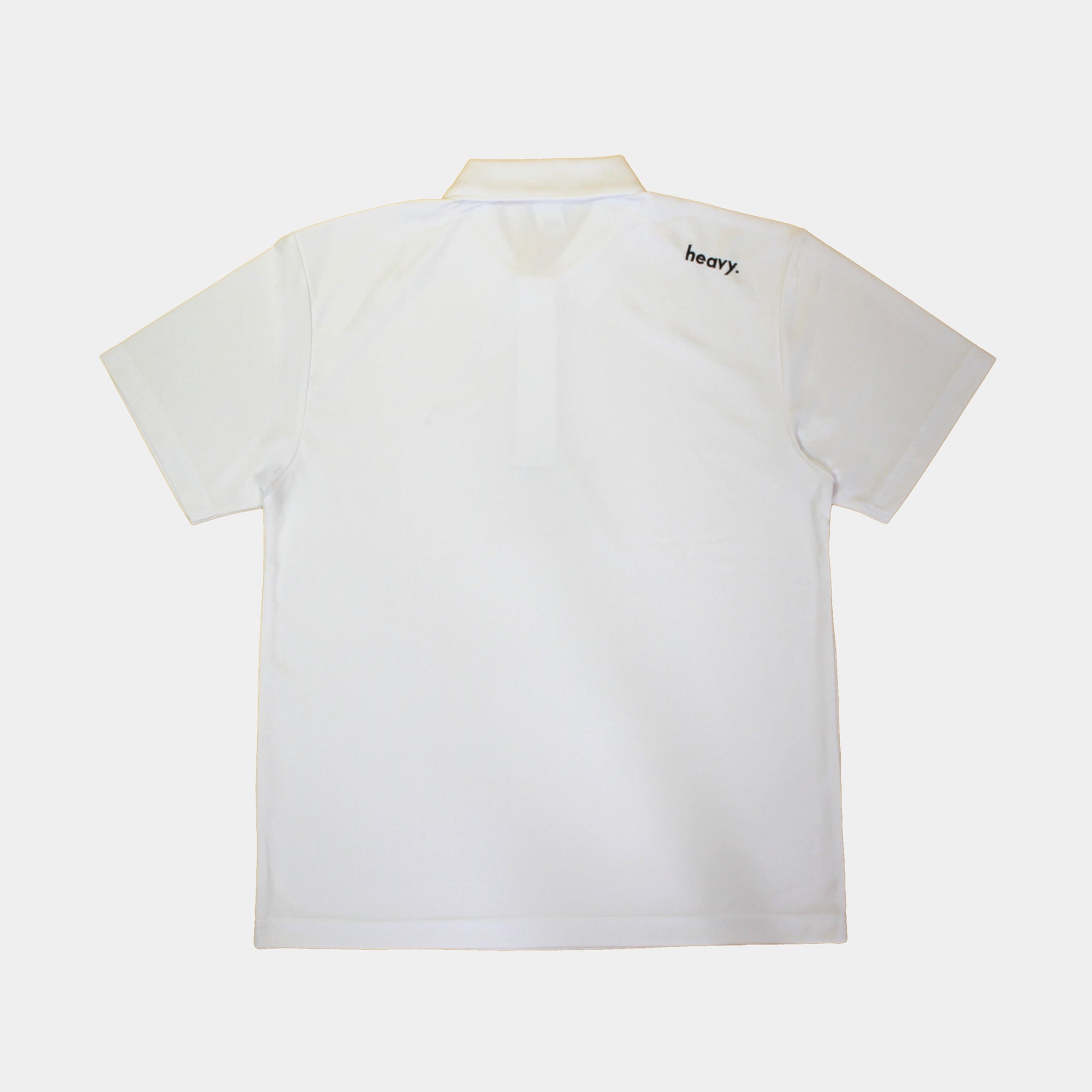icon polo shirts white
