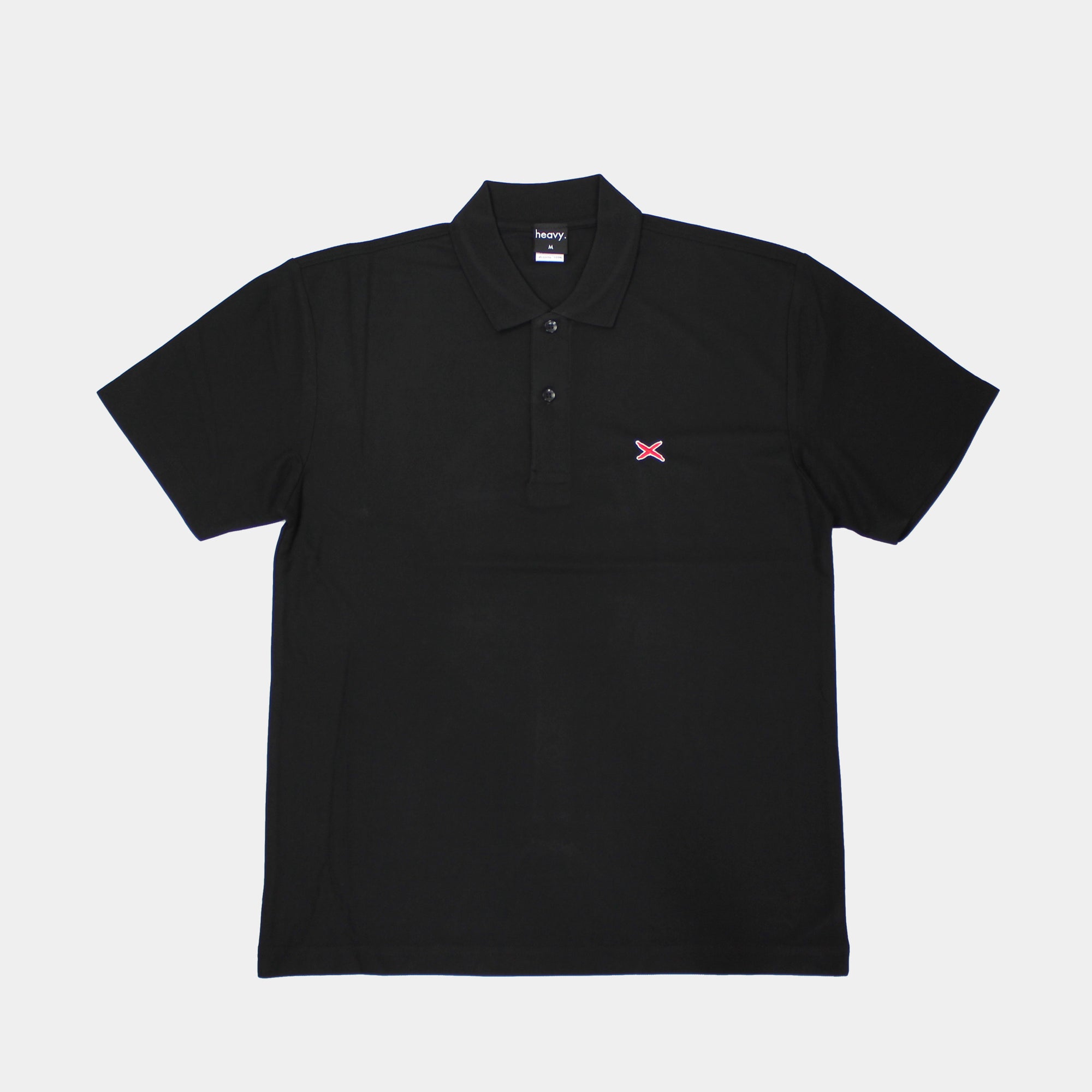 icon polo shirts BLACK