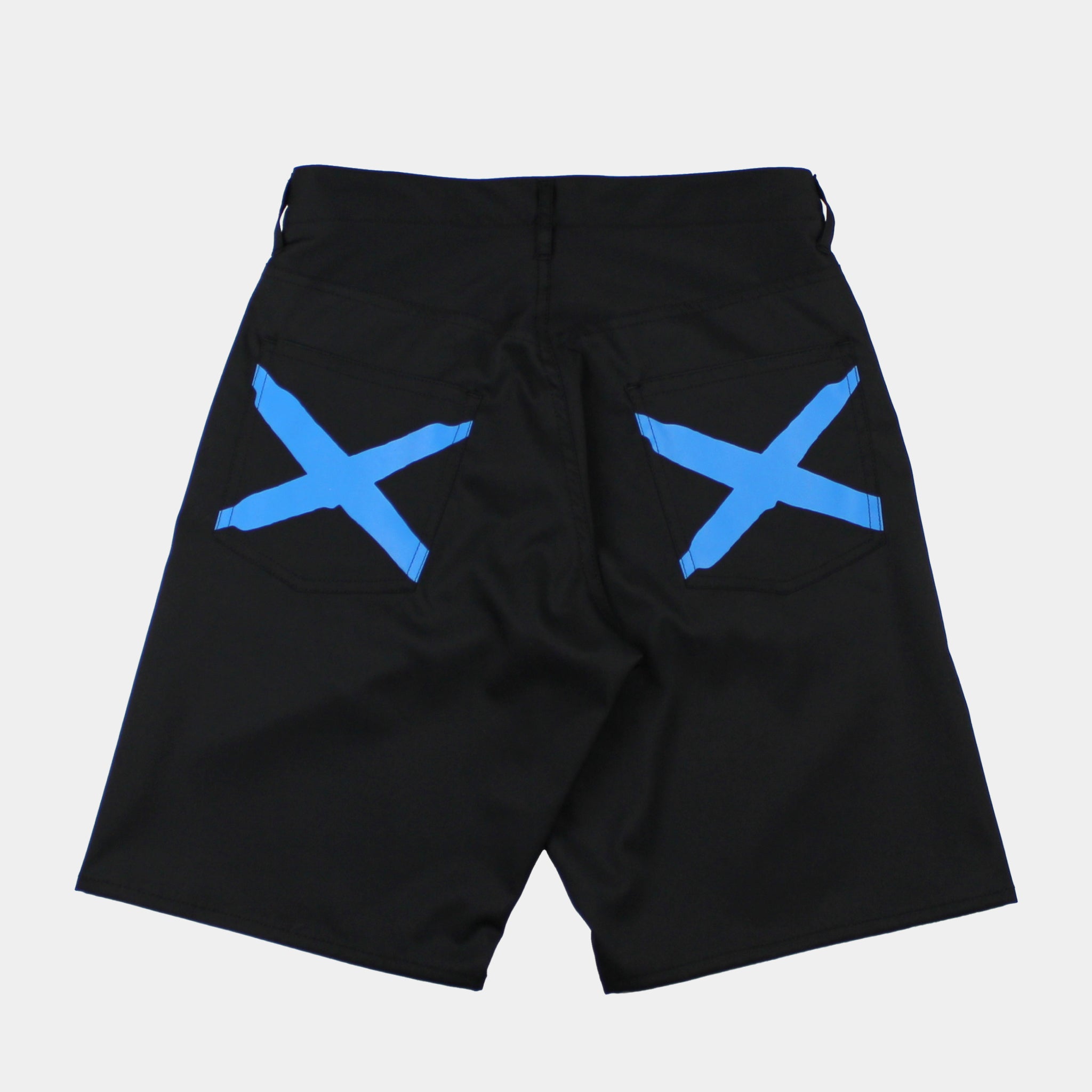 iggy shorts BLACK × WHITE