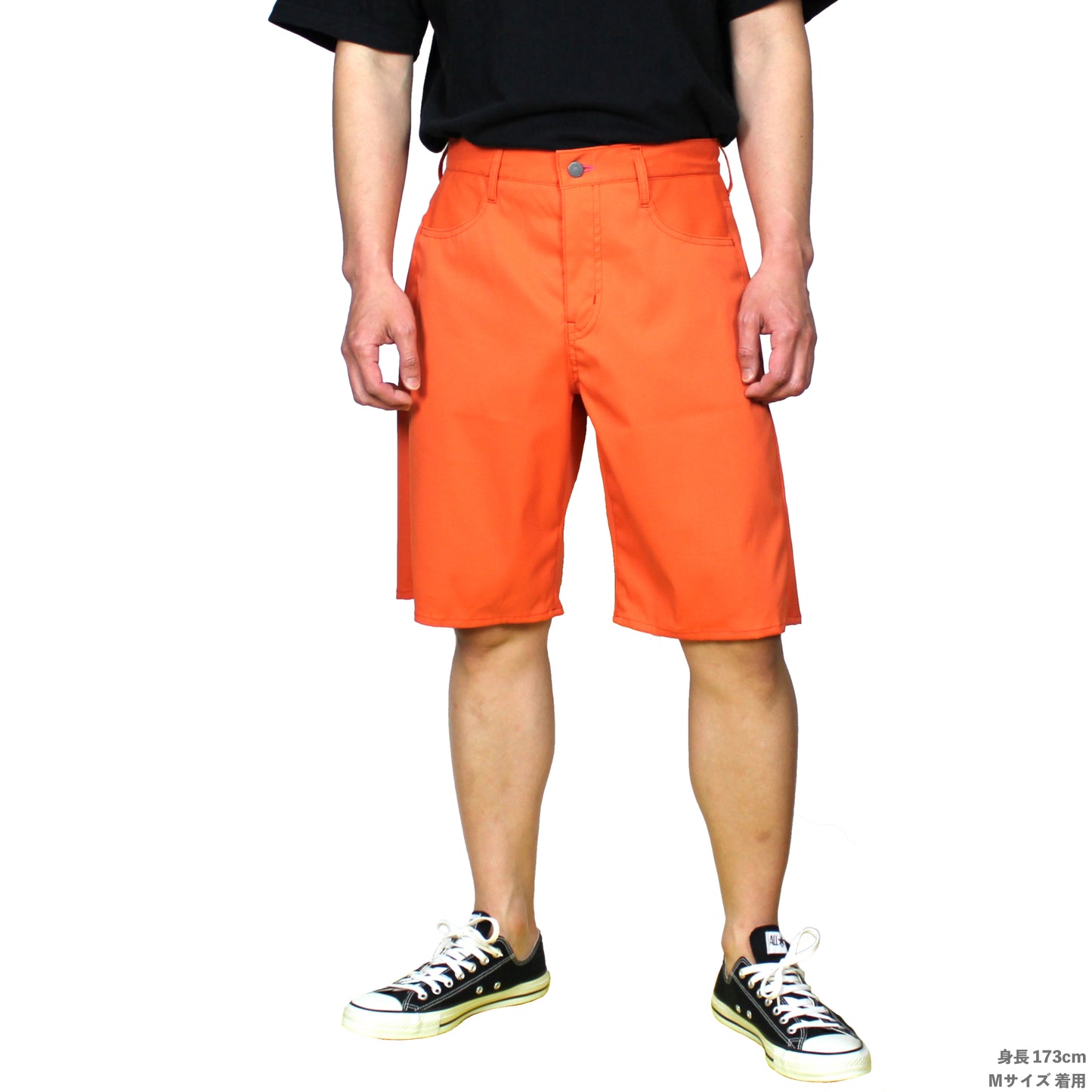 iggy shorts ORANGE ×NAVY / イギーショーツ オレンジ × ネイビー